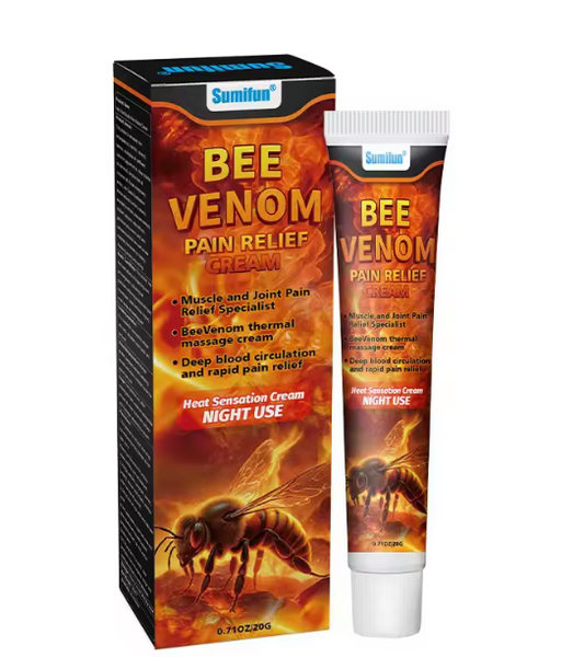 🐝 Bee Venom™ – Crème Naturelle de Confort Musculaire & Articulaire
